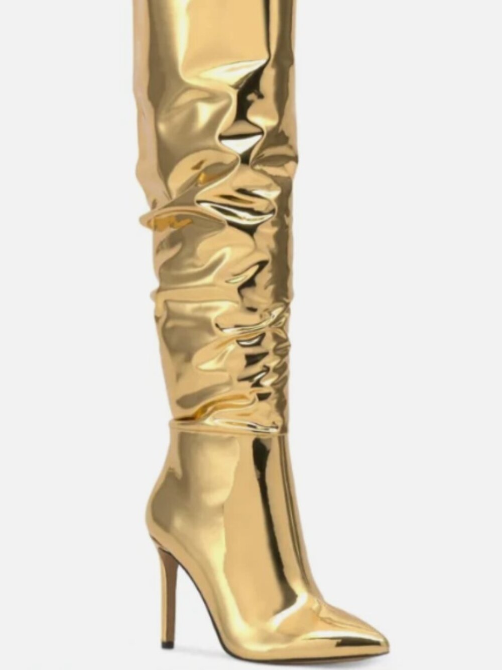INC Iyonna Over Knee Thigh High Slouch Boots Stiletto Memory Foam Multi Sizes